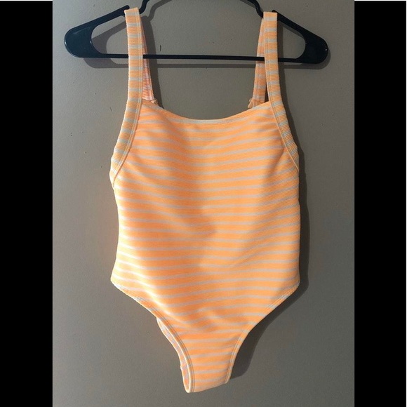 XL One piece swimsuit size XL ORANGE - Picture 4 of 11